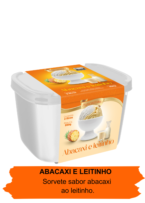 abacaxi e leitinho